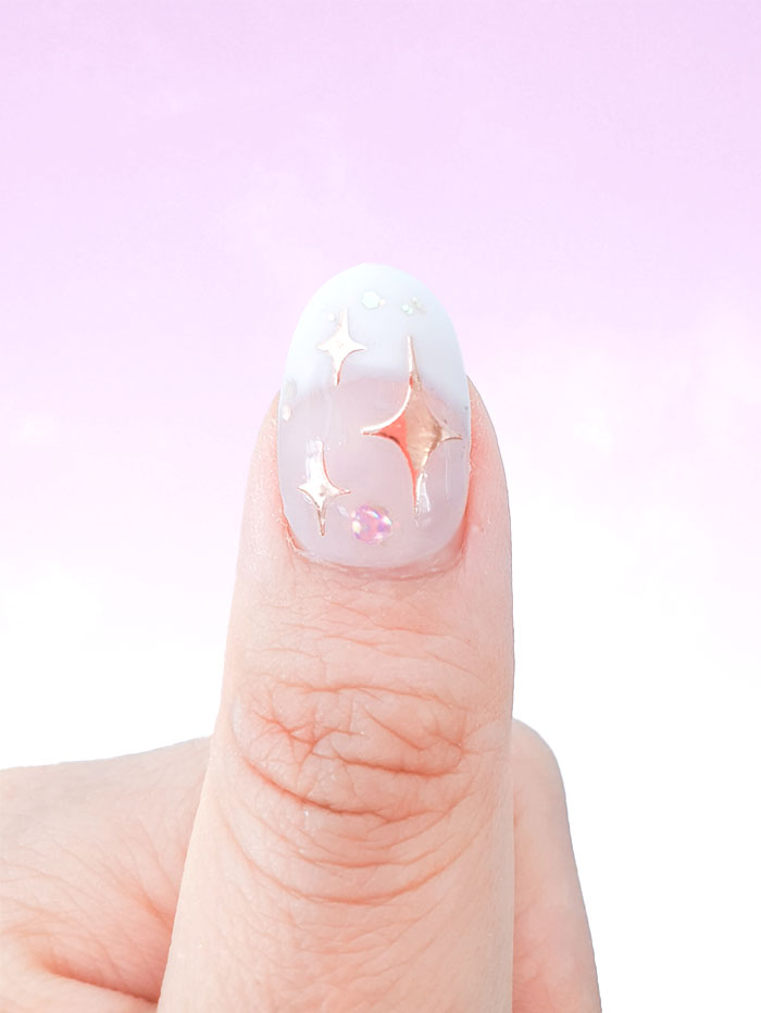 Nageldesign Sterne 4- Nagelsticker