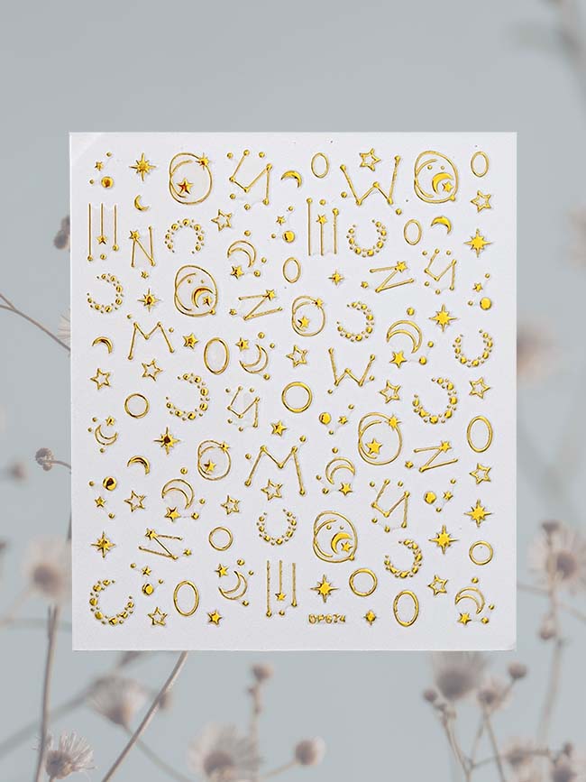 Mystik Astrologie Nagelsticker - Nail Art Mystik Astrologie Nagelsticker - Nail Art