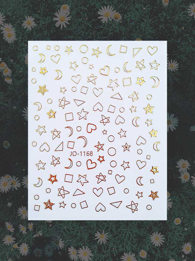 HeraNailLounge-G127-Folie-650 HeraNailLounge G127 Folie 650 | Nageldesign, Nail Art, Nagelsticker